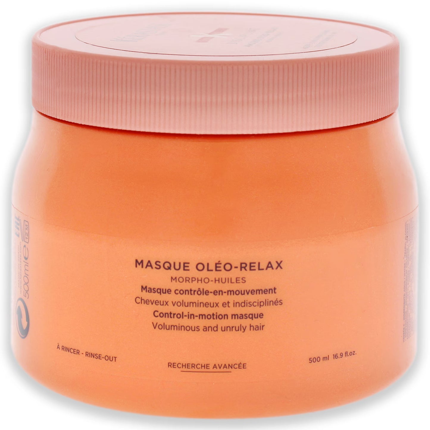 Kérastase Discipline Masque Oléo-Relax Hair Mask 500ml / 16.9oz Anti-Frizz Deep Conditioning Treatment
