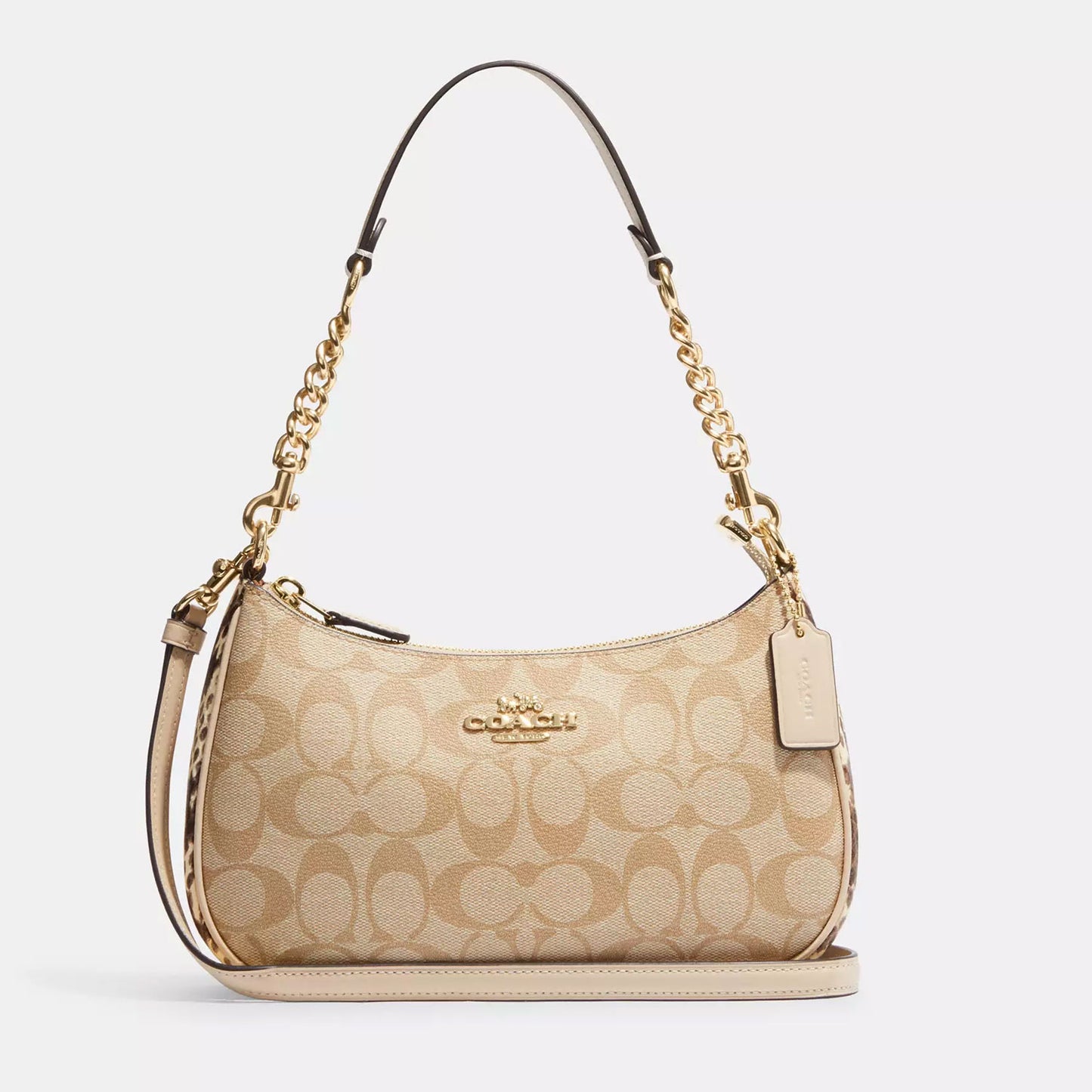 COACH Teri Shoulder Bag In Signature Canvas CA548