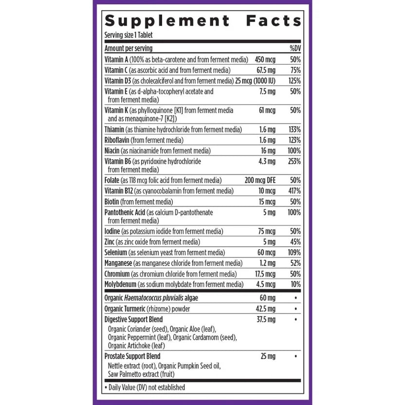 Chapter Every Man's One Daily 55+ Multivitamin Tablets - 48 Count