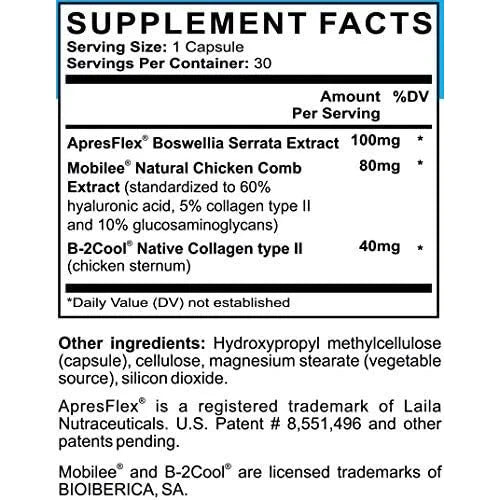 Arthrozene Joint Support Supplement 30 Capsules Mobility Flexibility