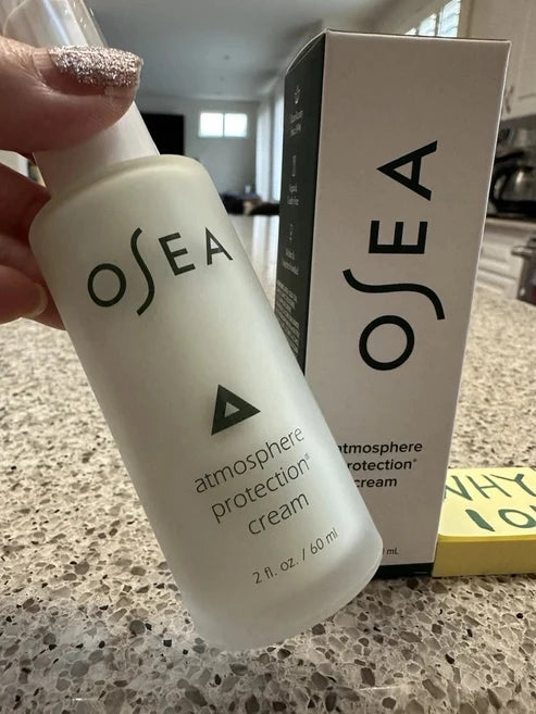 OSEA Atmosphere Protection Cream Firming Moisturizer 2oz / 60mL Lightweight Barrier Hydration Face Cream (New in Box)