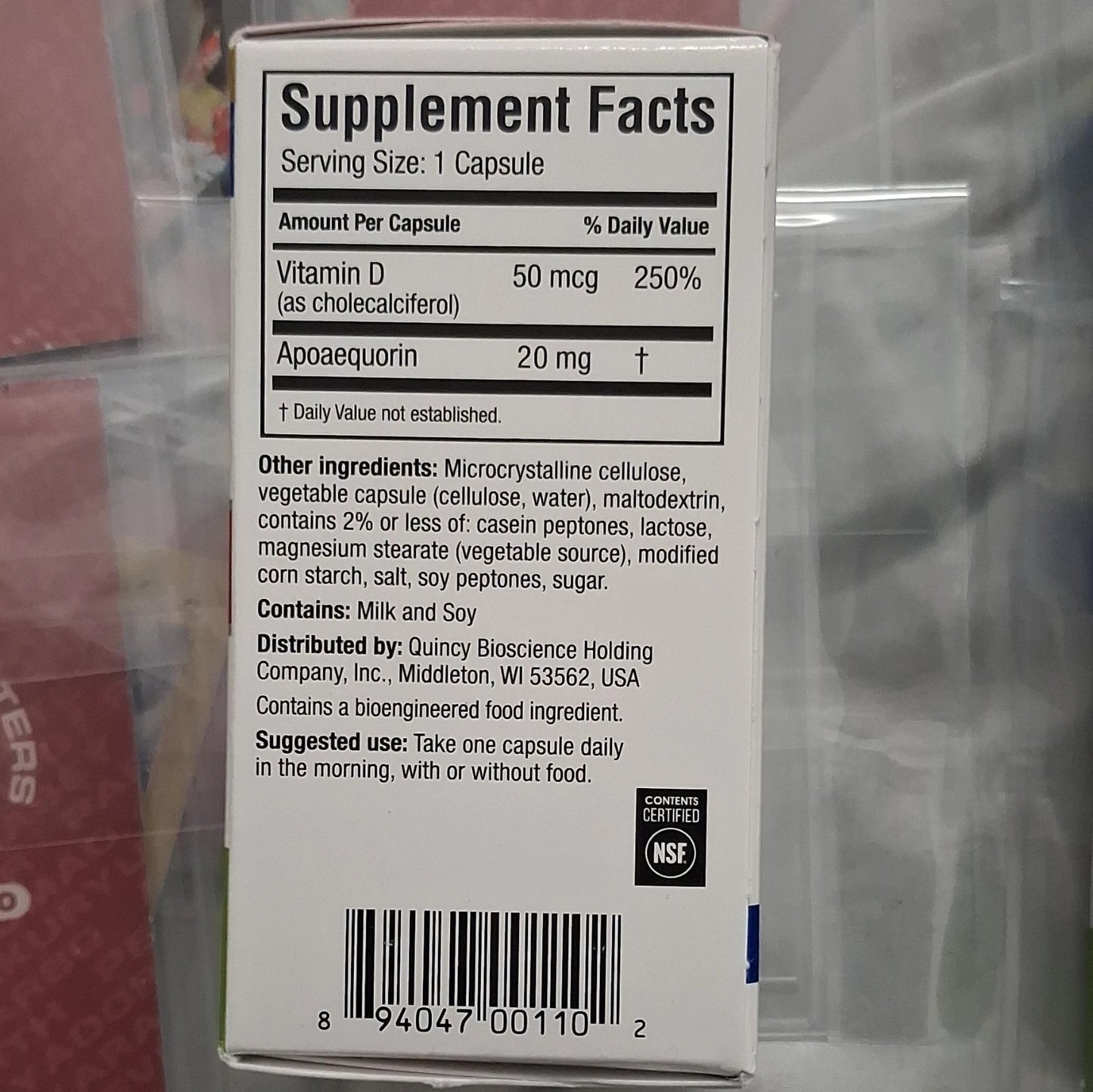 Prevagen Extra Strength 20mg Brain Health Dietary Supplement 30 Capsules Memory Support New Sealed