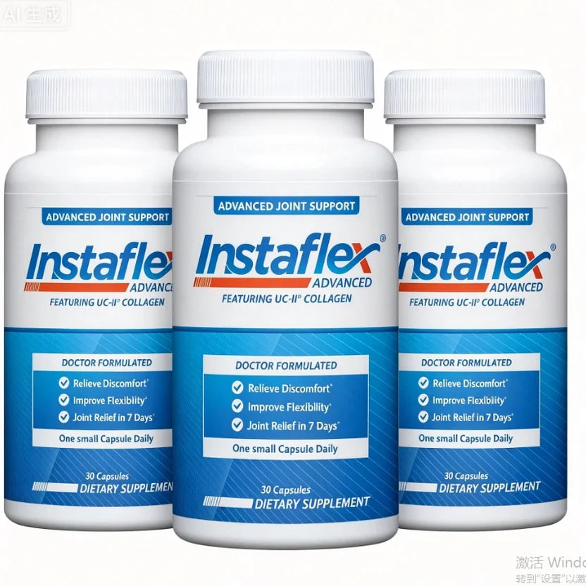 Pack of 3 Instaflex Advanced Joint Support Doctor Formulated 30 Capsules