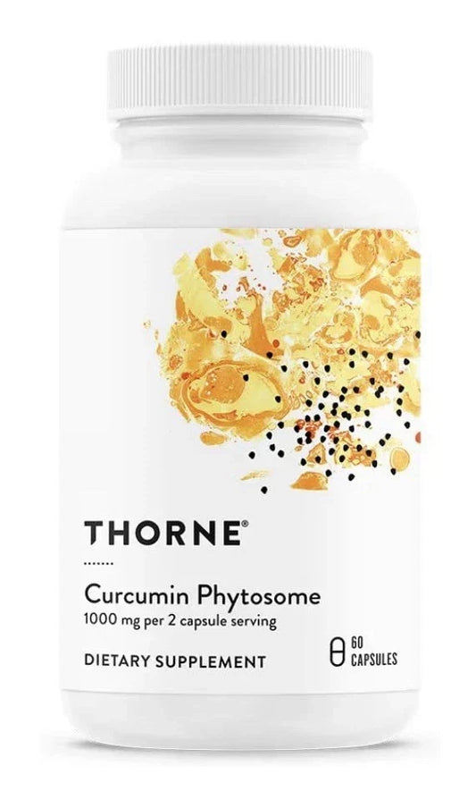 THORNE Curcumin Phytosome 1000mg Meriva Clinically Studied High Absorption 60cap