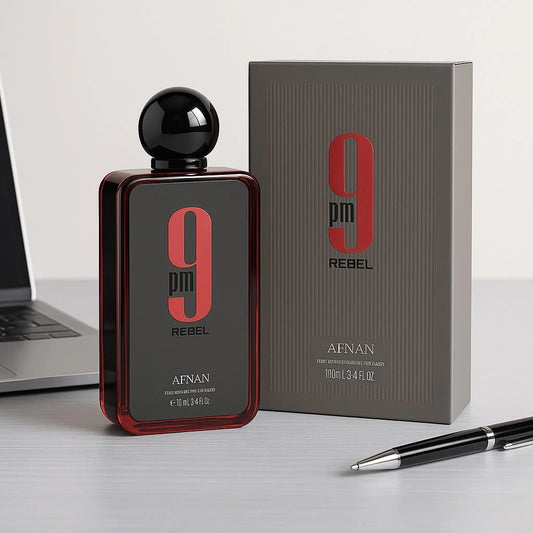 Afnan 9PM Rebel Eau de Parfum 100ml Spray Unisex | Long Lasting Luxury Fragrance