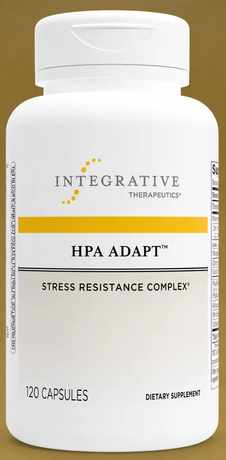 Integrative Therapeutics HPA Adapt Stress Resistance Complex Dietary Supplement – 120 Capsules