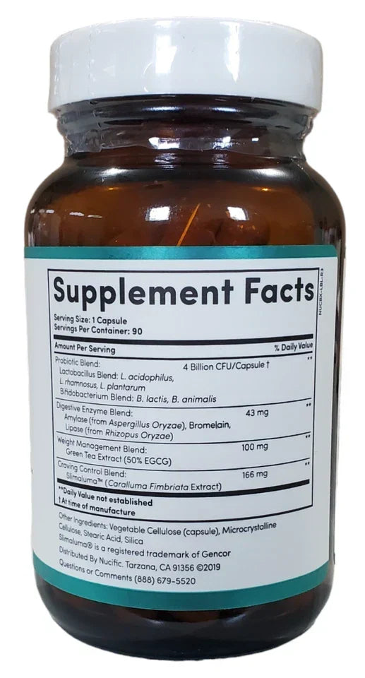 Bio-X4 Nucific Probiotic All Natural Weight Loss Metabolism Boost Best Bio x4
