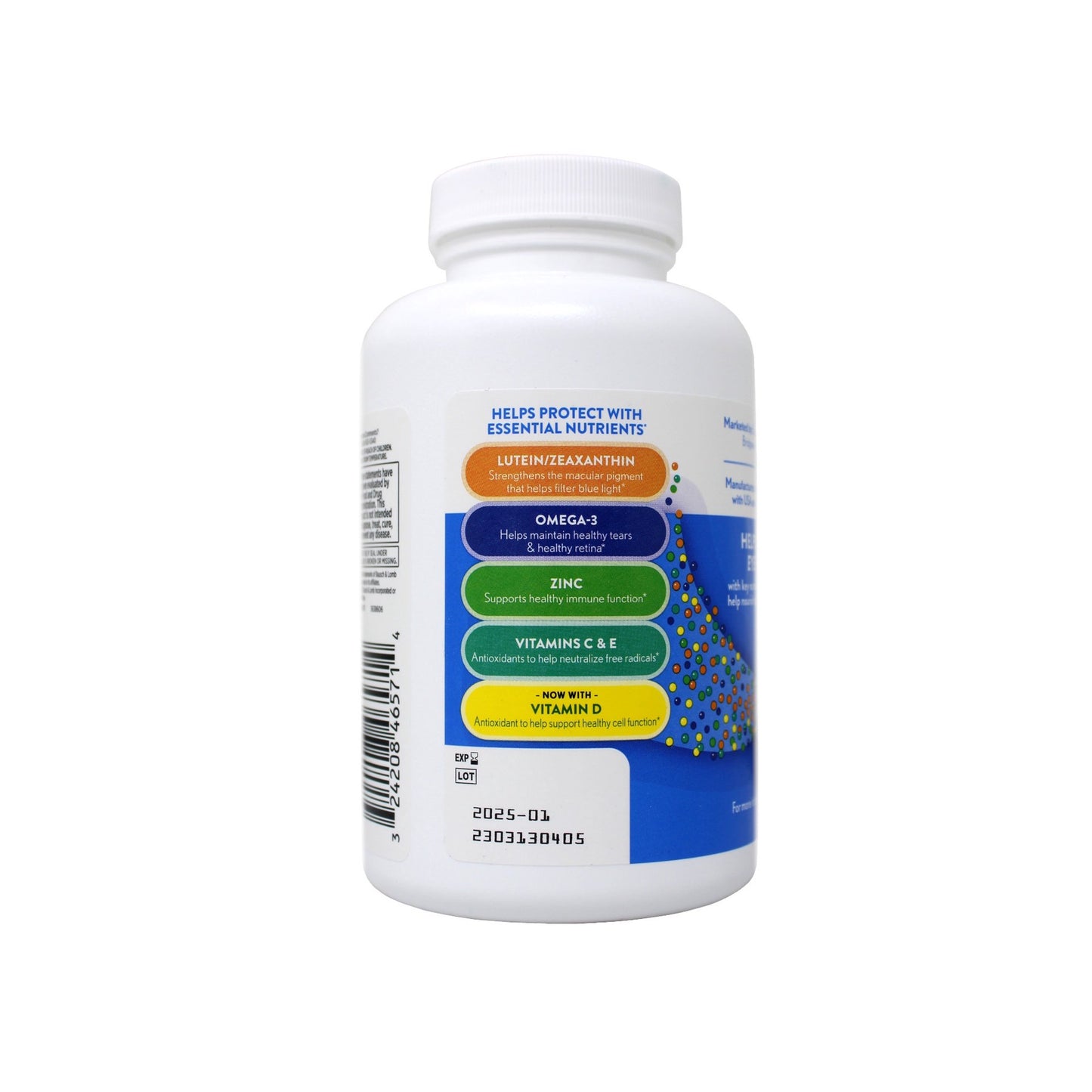 Ocuvite Eye Vitamin & Mineral Supplement, Contains Zinc, Vitamins C, E, Omega 3, Lutein, & Zeaxanthin, 90 Softgels