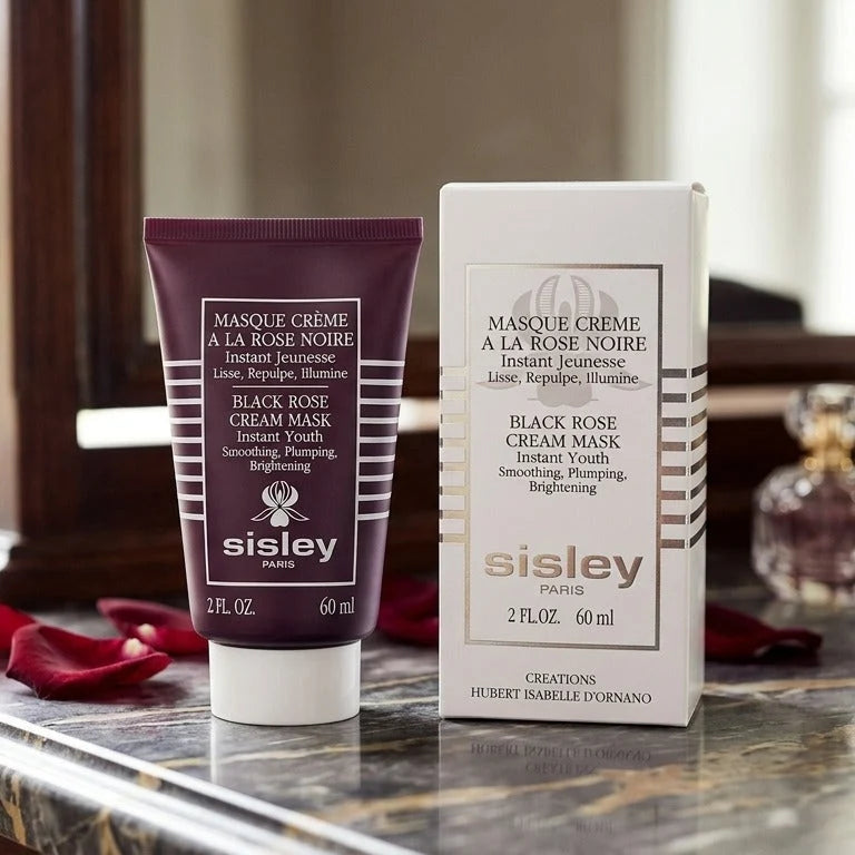 Sisley Paris Black Rose Cream Mask Instant Youth 2oz / 60ml New Authentic