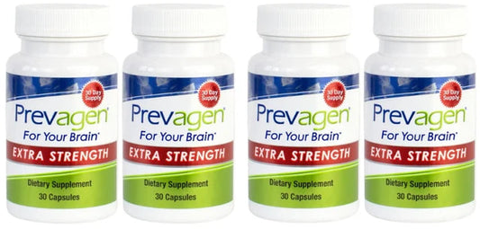 4 Pack Prevagen Extra Strength 20mg Capsules - 30 Count - (60-Day Supply)