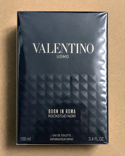 Valentino Uomo Born In Roma Rockstud Noir Eau de Toilette for Men 3.4 oz / 100ml – New in Box