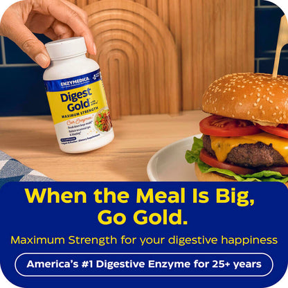 Enzymedica, Digest Gold® with ATPro™, 90 Capsules