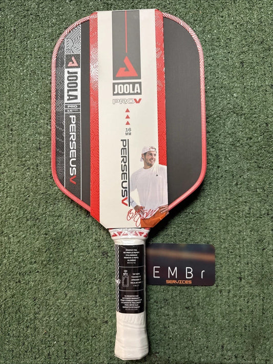 JOOLA Perseus Pro V Ben Johns Blaze Red 14mm Pickleball Paddle (Global)
