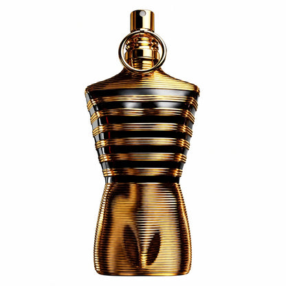 Jean Paul Gaultier Le Male Elixir Eau de Parfum for Men 4.2 oz (125ml) Luxury Warm Amber Vanilla Fragrance Spray