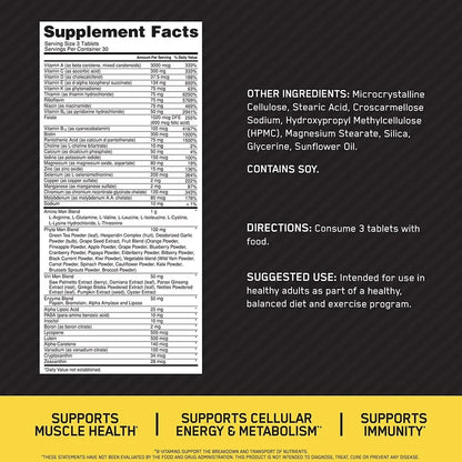 Optimum Nutrition, Opti-Men Multivitamin