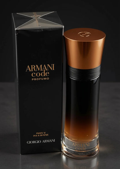 Giorgio Armani Code Parfum for Men 110ml / 3.7 fl oz Luxury Long-Lasting Cologne Spray – New Sealed