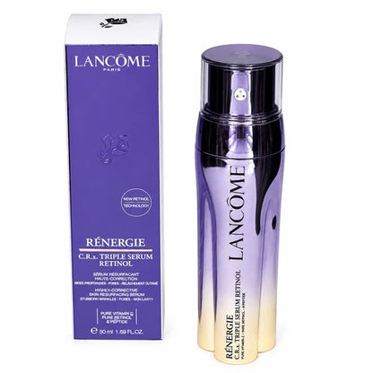 Lancôme Rénergie C.R.x Triple Retinol Serum 50ml / 1.7oz | Anti-Aging Face Serum with Pure Retinol, Vitamin C Peptides | New Sealed