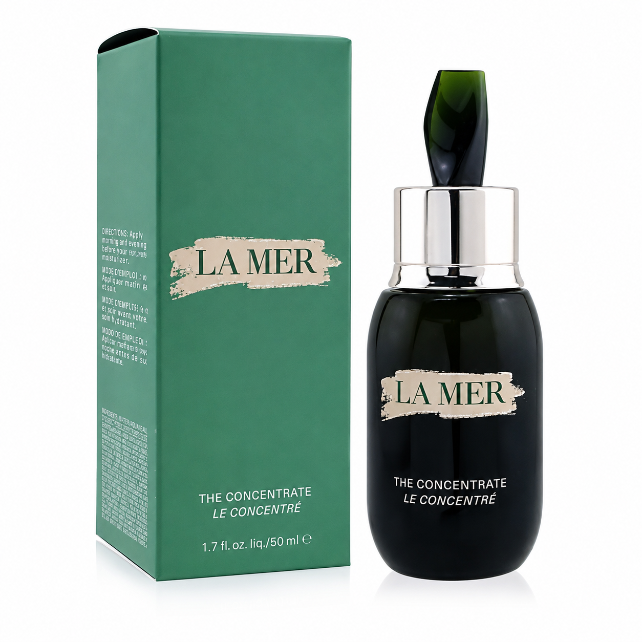 La Mer The Concentrate Face Serum 1.7 oz / 50ml – Skin Barrier Repair &amp; Soothing Serum – Authentic New Sealed Box