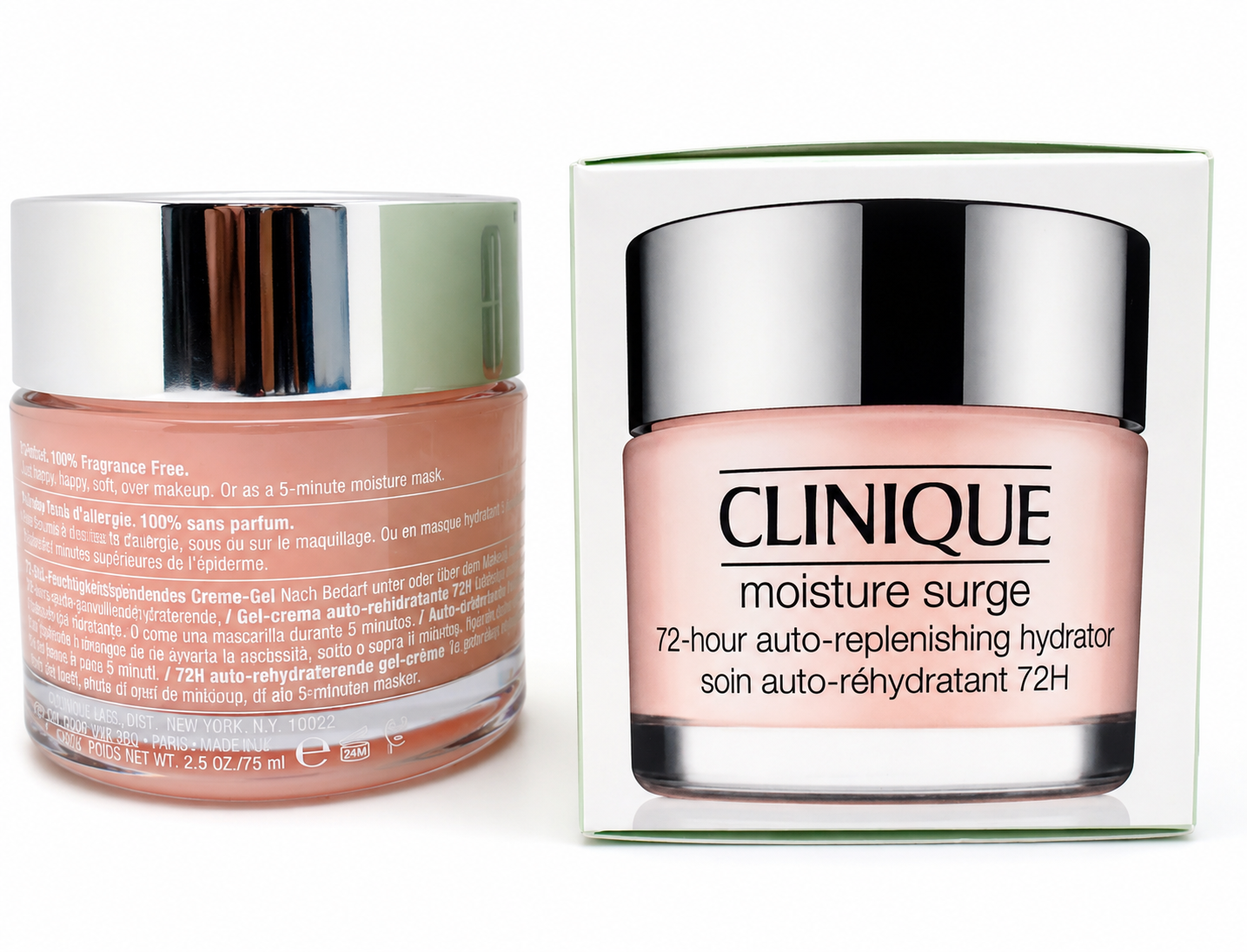 Clinique Moisture Surge 72-Hour Auto-Replenishing Hydrator Gel Cream 75ml / 2.5oz All Skin Types New in Box