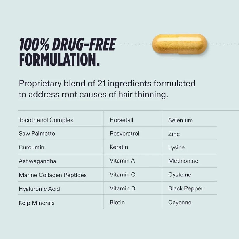 Nutrafol Men's Hair Growth Supplements, Clinically Tested for Visibly Thicker HairMen's Hair Growth Supplements, Clinically Tested for Visibly Thicker Hair