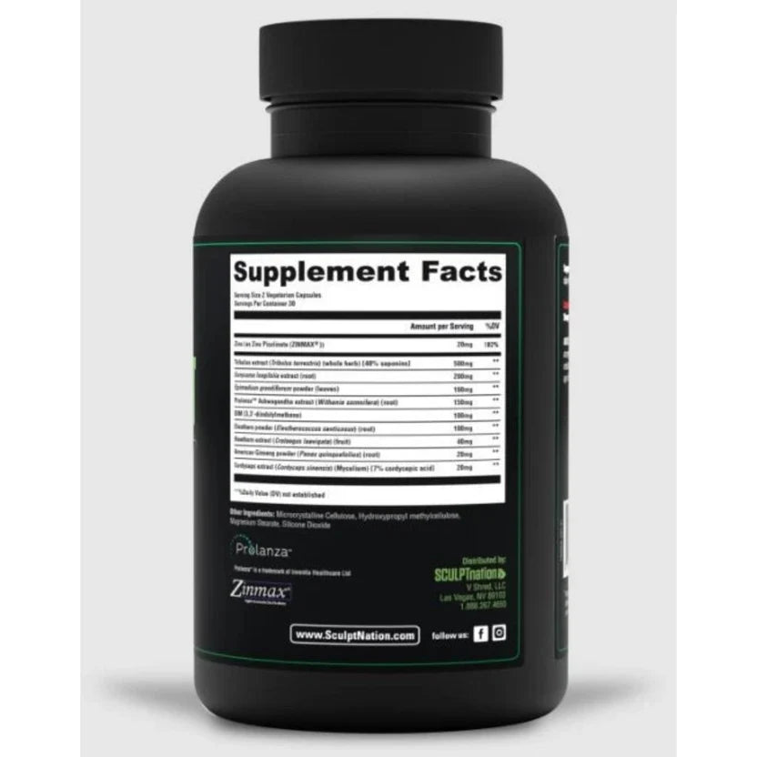 Test Boost Max Build Muscle Men Testosterone Fat Weight Loss 60 Caps