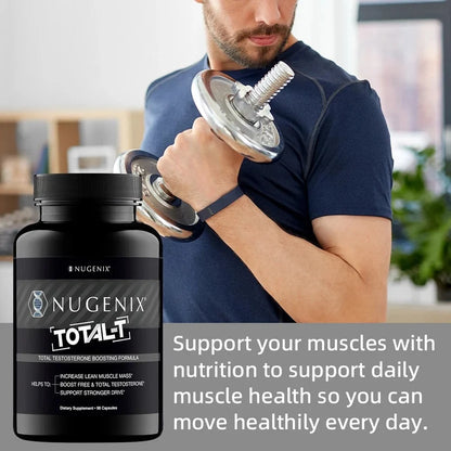 Total-T Testosteron Booster Enhance Energy Performance Improve Muscle 90 CT