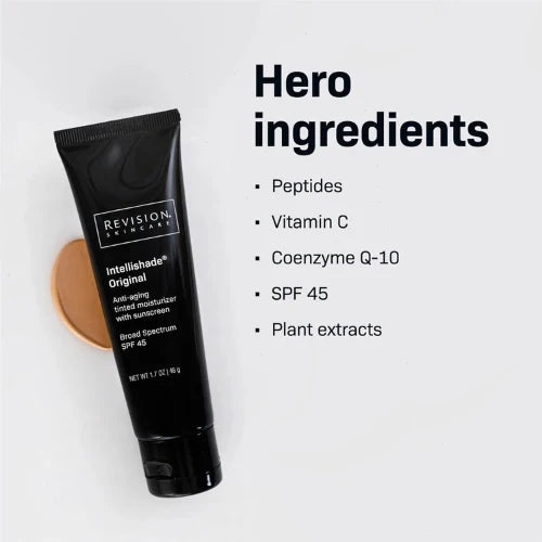 Tinted Moisturizer with SPF 45 for Sun Protection, Hydration & Even Skin Tone | Anti-Aging Skincare Formula (1.7 oz) - Image 3