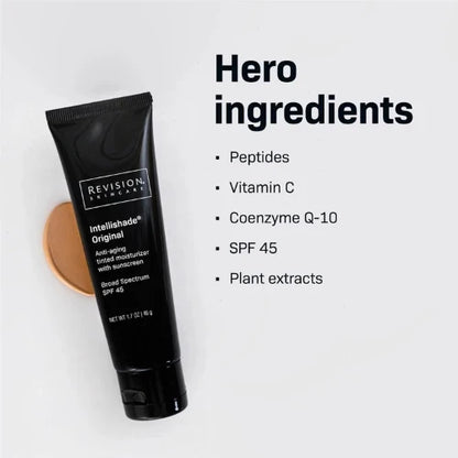 Tinted Moisturizer with SPF 45 for Sun Protection, Hydration & Even Skin Tone | Anti-Aging Skincare Formula (1.7 oz) - Image 3