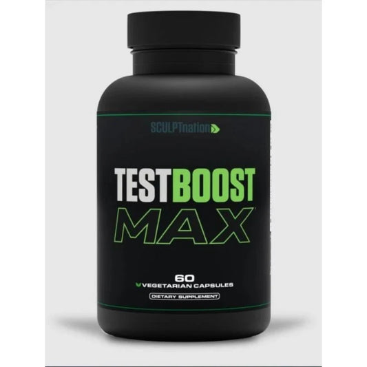 Test Boost Max Build Muscle Men Testosterone Fat Weight Loss 60 Caps
