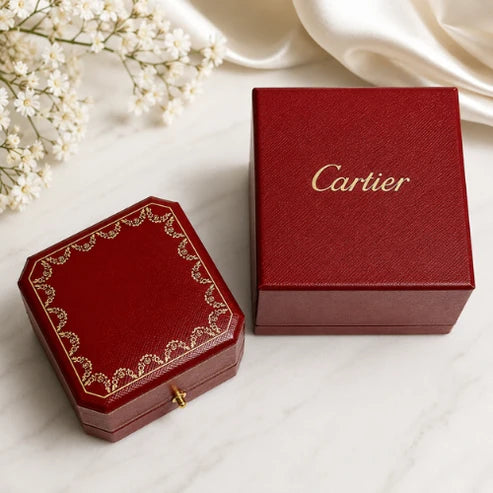 Cartier Love Ring Signature Red Travel Case