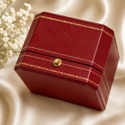 Cartier Love Ring Signature Red Travel Case
