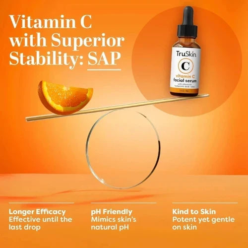 TruSkin Vitamin C Serum For Face – Anti Aging Formula with Vitamin C, Hyaluronic - Image 3