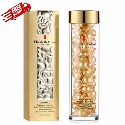 Elizabeth Arden Ceramide Capsules Daily Youth Restoring Serum 90 Capsules Anti-Aging Face Serum