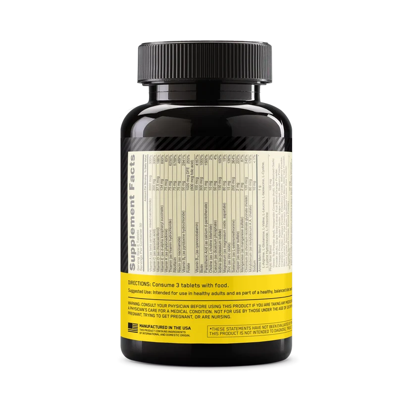 Optimum Nutrition, Opti-Men Multivitamin