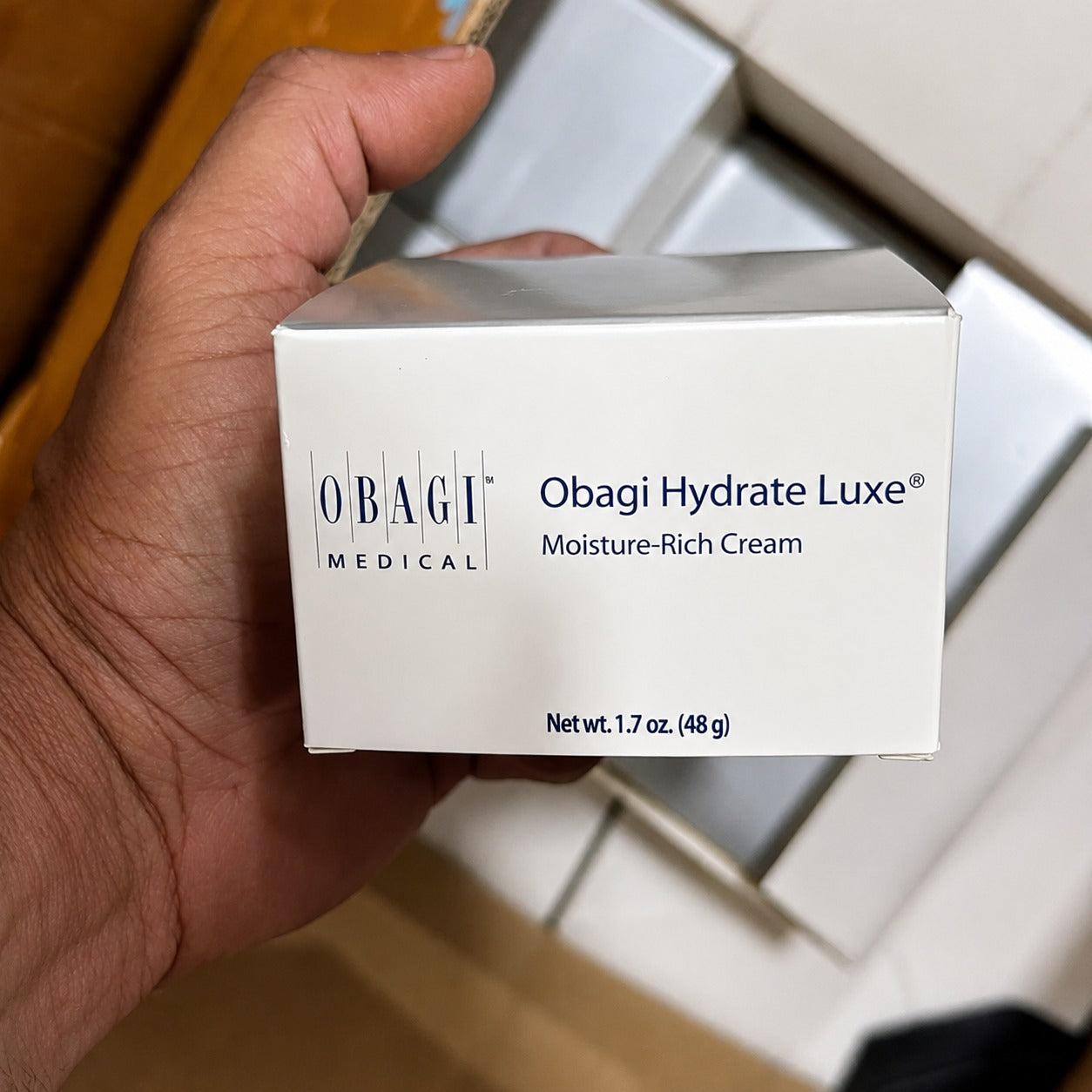 Obagi Hydrate Luxe Moisture-Rich Cream 1.7 oz / 48g | Overnight Deep Hydration Face Moisturizer for Dry Skin | Brand New Sealed