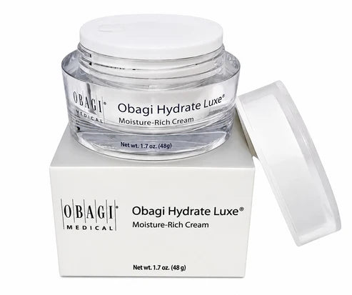Obagi Hydrate Luxe Moisture Rich Cream 1.7 oz / 48g – Luxury Facial Moisturizer Hydrating Skin Care – Brand New Sealed