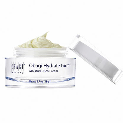 Obagi Hydrate Luxe Moisture-Rich Cream 1.7 oz / 48g | Overnight Deep Hydration Face Moisturizer for Dry Skin | Brand New Sealed