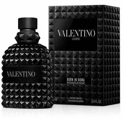 Valentino Uomo Born In Roma Rockstud Noir Eau de Toilette for Men 3.4 oz / 100ml – New in Box