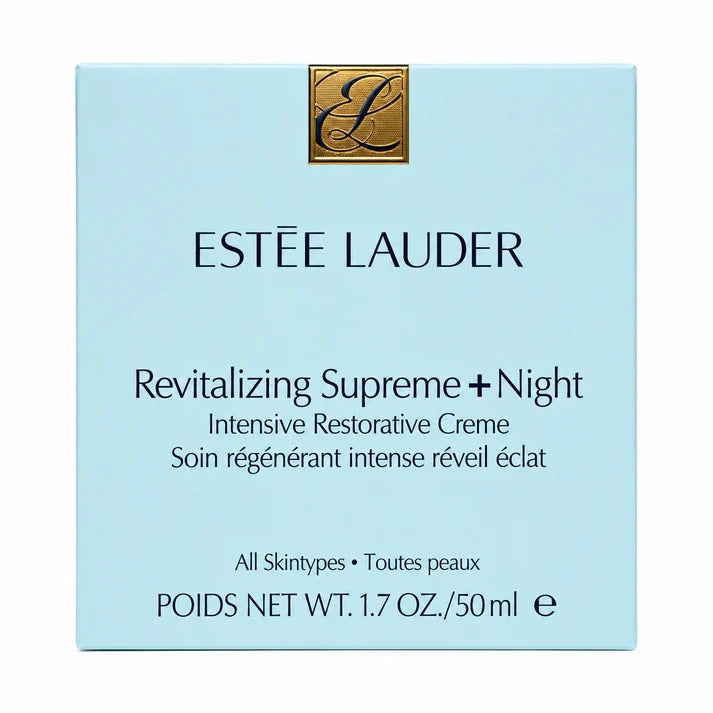 Estée Lauder Revitalizing Supreme+ Night Intensive Restorative Face Cream 1.7 oz / 50ml for All Skin Types New in Box