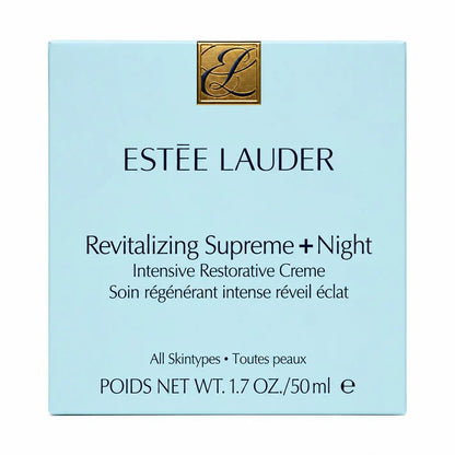 Estée Lauder Revitalizing Supreme+ Night Intensive Restorative Face Cream 1.7 oz / 50ml for All Skin Types New in Box
