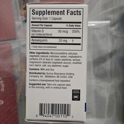 Prevagen Extra Strength 20mg Brain Health Dietary Supplement 30 Capsules Memory Support New Sealed