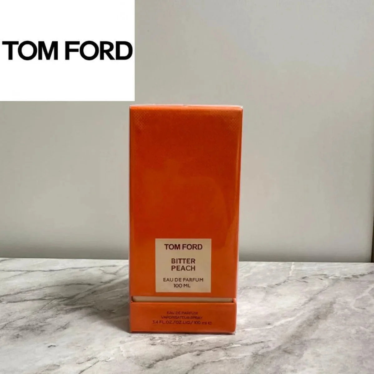Tom Ford Bitter Peach Eau de Parfum Spray 3.4 oz / 100ml Authentic New in Box Luxury Fragrance