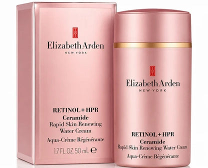 Elizabeth Arden Retinol + HPR Ceramide Rapid Skin Renewing Water Cream 50ml / 1.7 oz – Anti-Aging Hydrating Face Cream