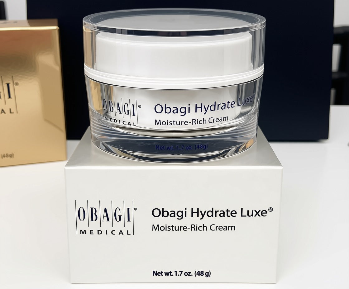 Obagi Hydrate Luxe Moisture-Rich Cream 1.7 oz / 48g | Overnight Deep Hydration Face Moisturizer for Dry Skin | Brand New Sealed