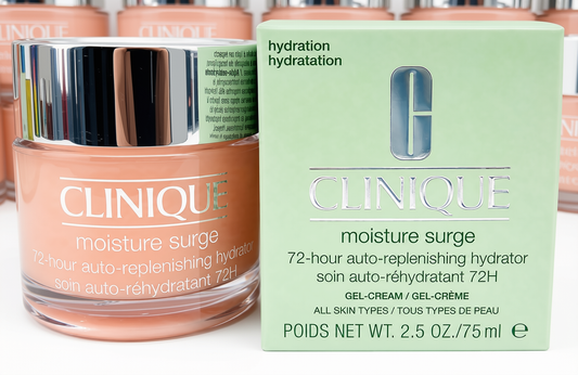 Clinique Moisture Surge 72-Hour Auto-Replenishing Hydrator Gel Cream 75ml / 2.5oz All Skin Types New in Box