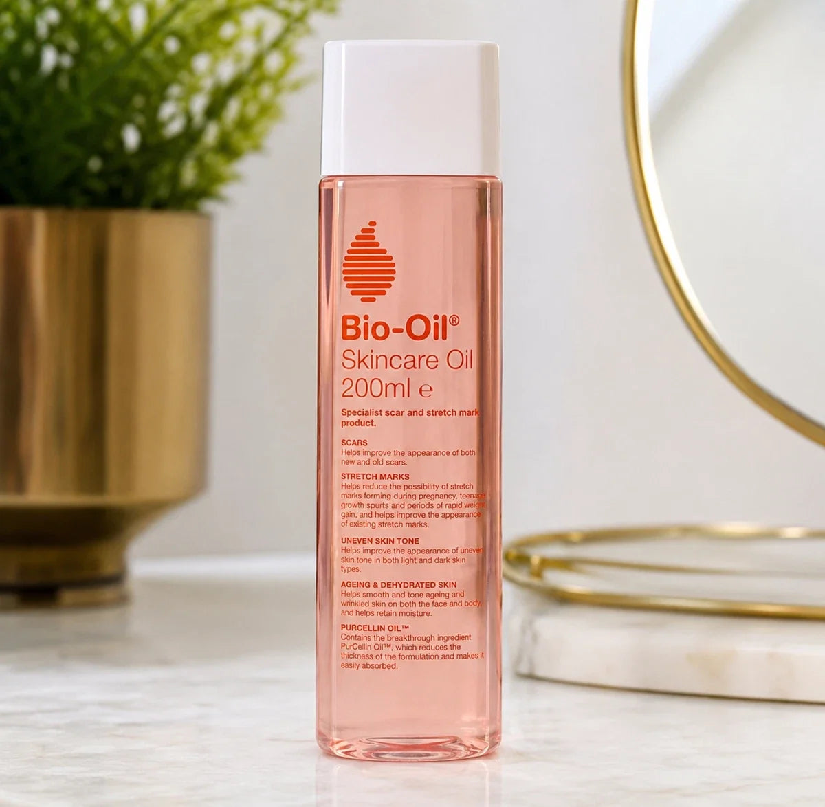 Skin Care Oil for Hydration, Scars, Stretch Marks & Even Skin Tone | Nourishing Body Serum for Daily Moisturizing