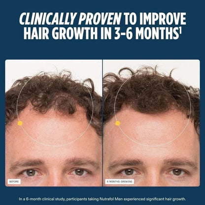 Nutrafol Pack of 3 Men's Hair Growth Total 360 Caps