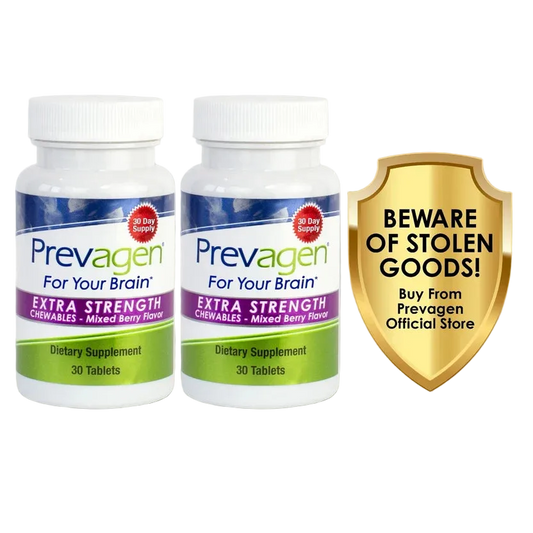 Prevagen Extra Strength 20mg Mixed Berry Chewables - 2 Pack (60-Day Supply)