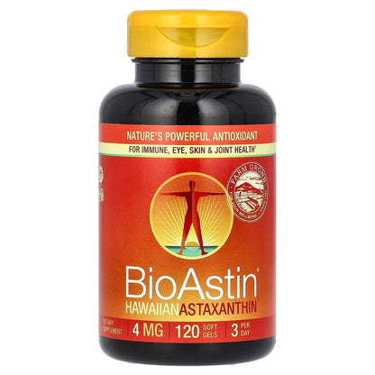 Nutrex Hawaii BioAstin Hawaiian Astaxanthin 4mg 120 Softgels
