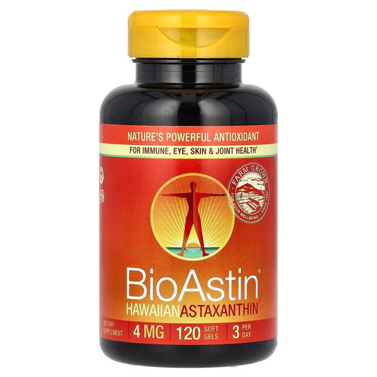 Nutrex Hawaii BioAstin Hawaiian Astaxanthin 4mg 120 Softgels